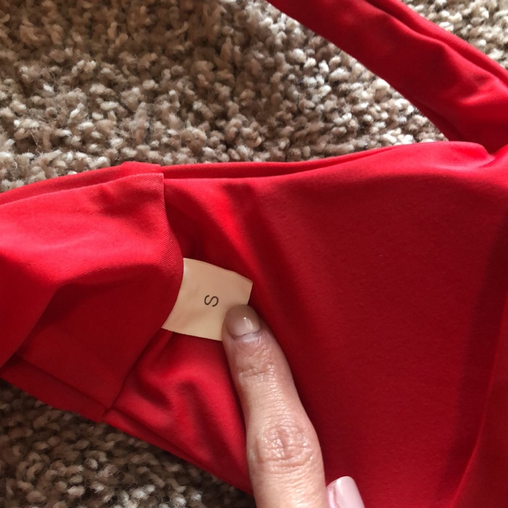Red Bikini Top - Picture 4 of 5